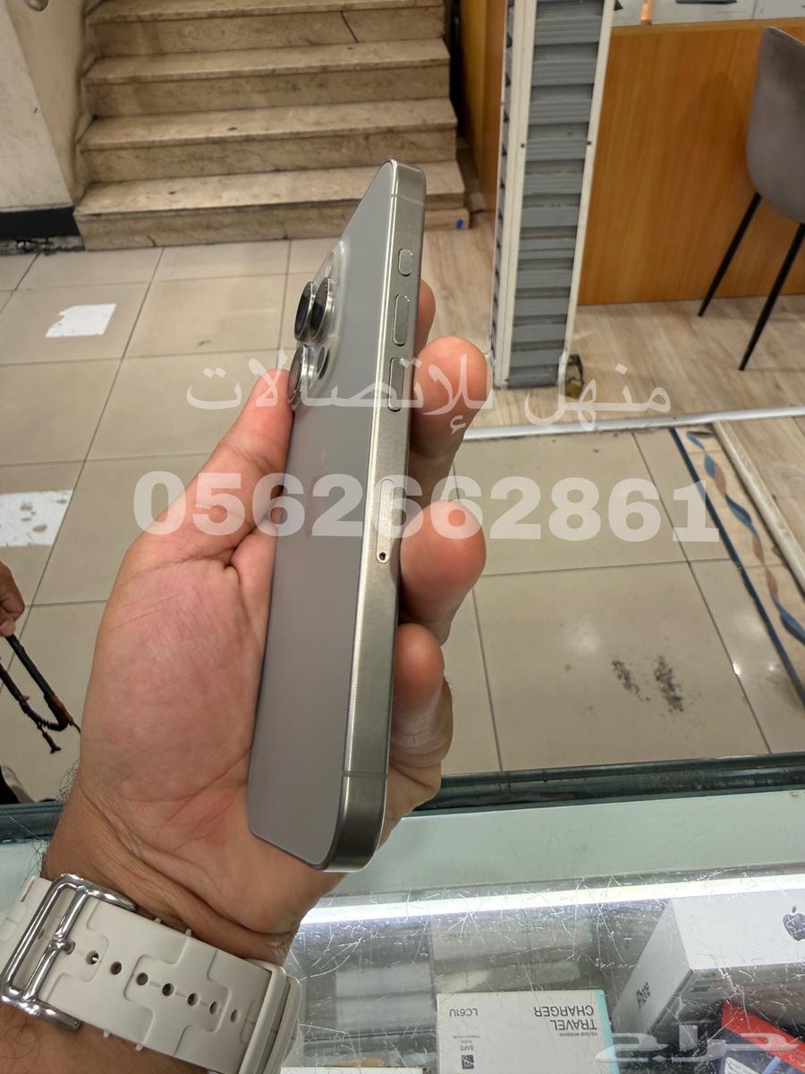 للبيع ايفون 15 برو 128 مستخدم نظيف64559771346305111