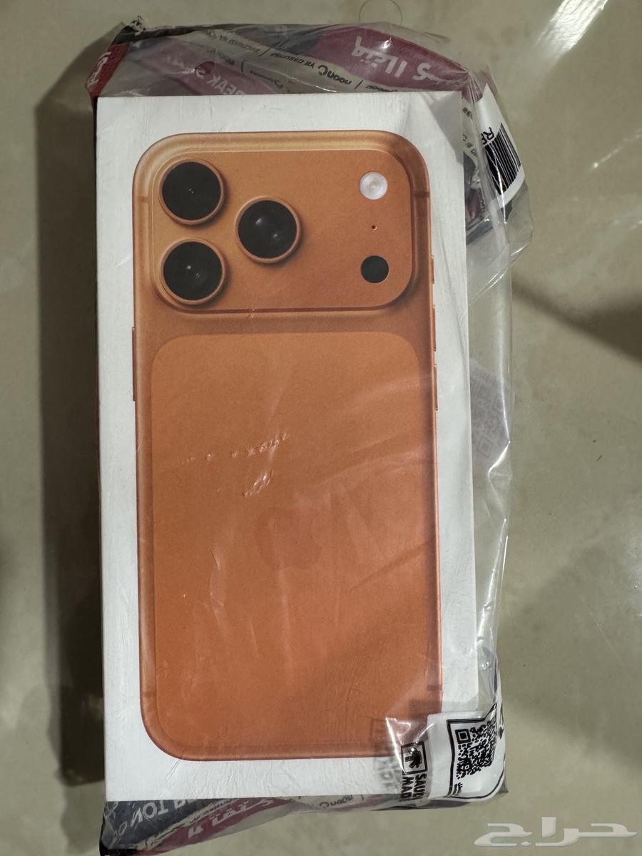 ايفون 17 برو 256 جيجا برتقالي جديد64554398539011110