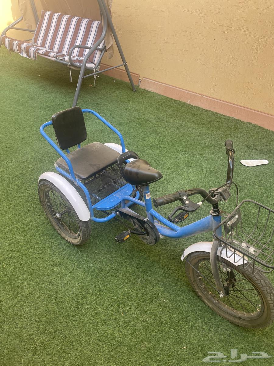 سيكل ثلاث كفرات نظيف جدا شبه جديد64558363735937111