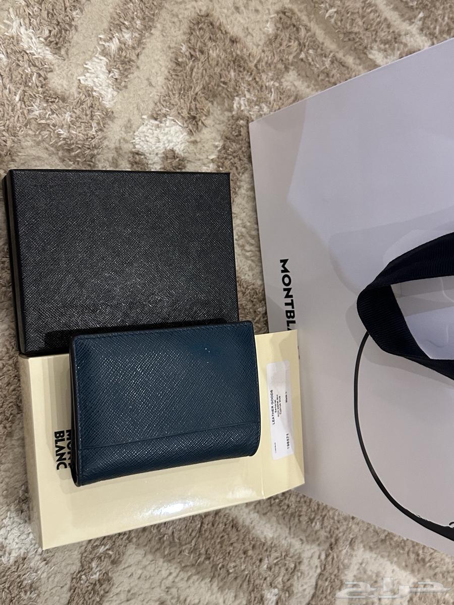 للبيع محفظة مونت بلانك أصلية(مستعملة)64558100659586110