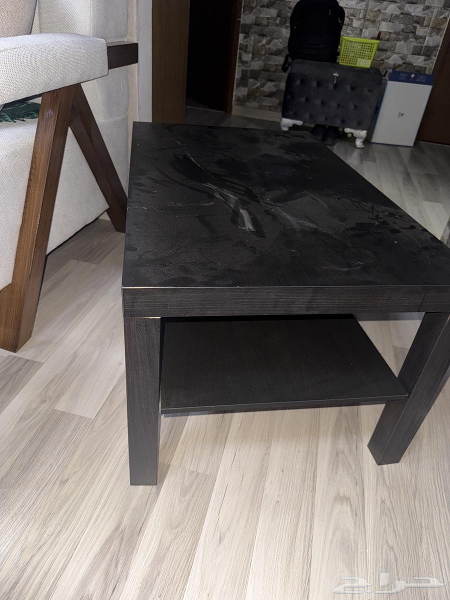 طاوله كبيره و 3 طاولات خدمه صغيره64561940071553112