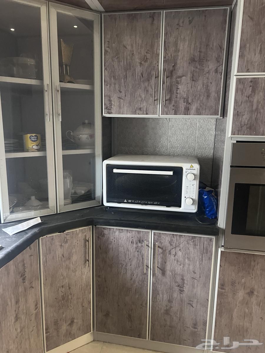 مطبخ المنيوم 8م زاويتين نضيف جدا64560402872195111