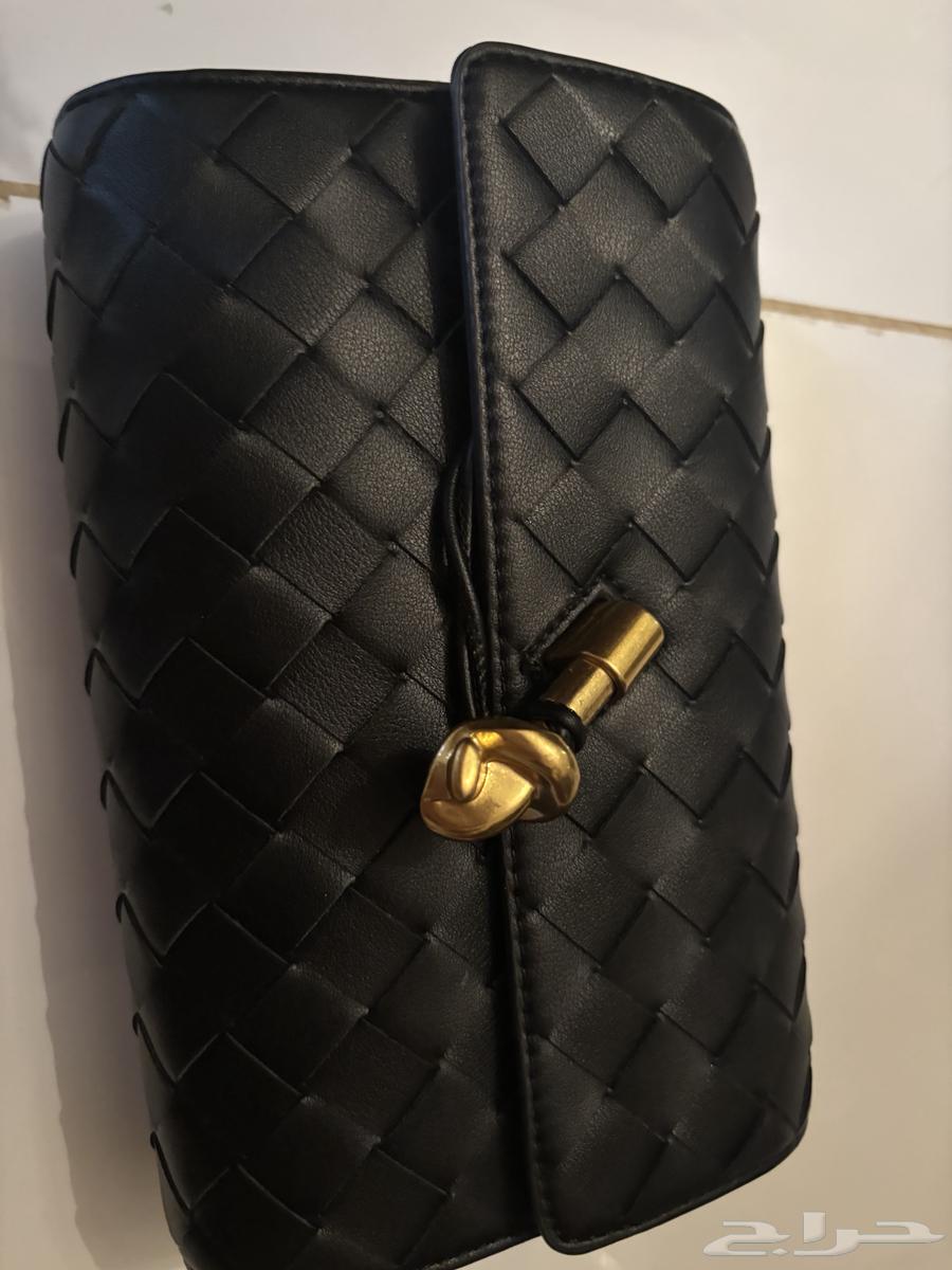 bottega bag used black clutch بوتيقا مستخدمة سودة شنطة64560487515394112