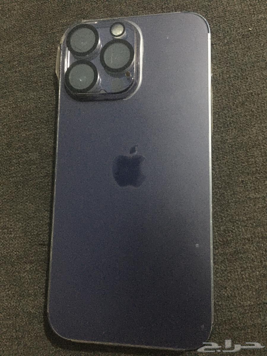 ايفون 14 بروماكس للبيع جوال نظيف تغير بطاريه64553398359937111