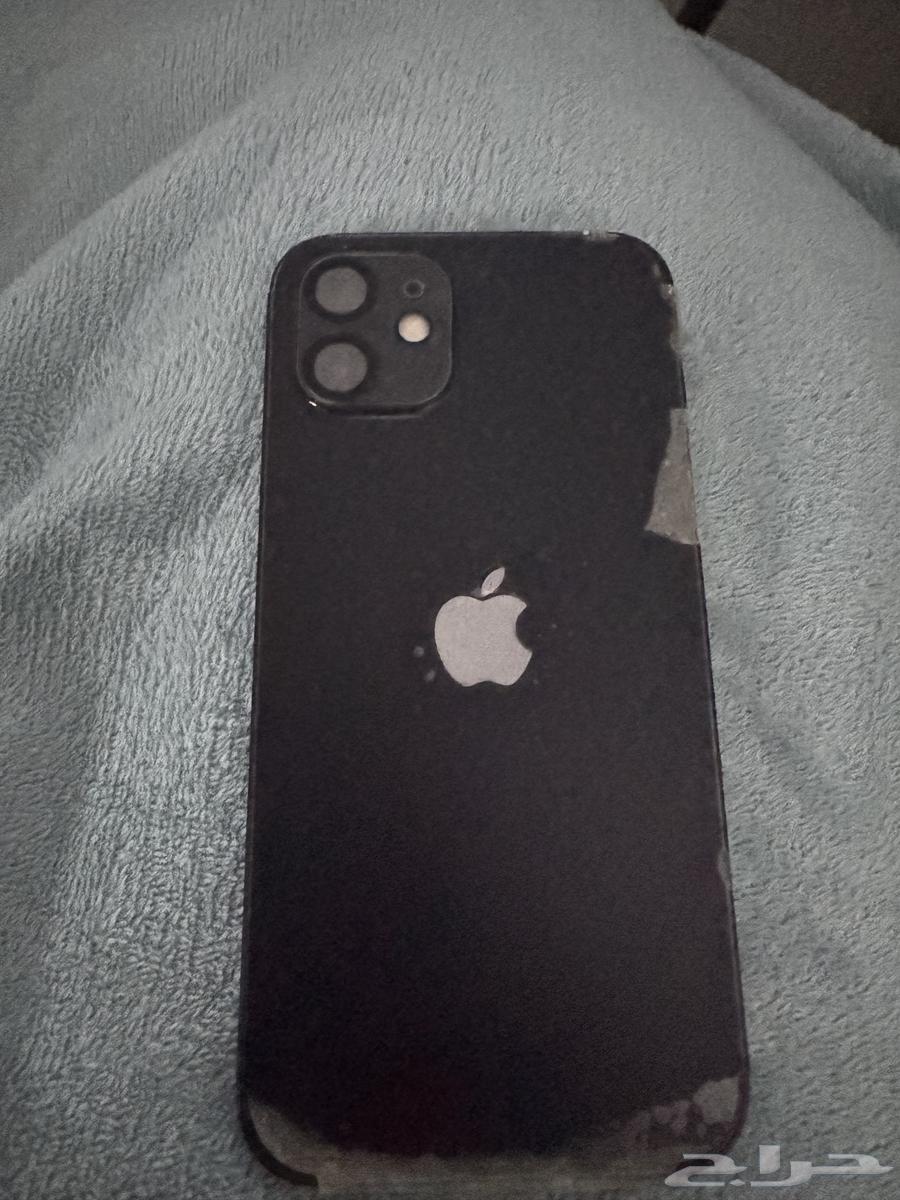 ايفون 12 اسود نظيف بدون كسور 128 قيقا64553426308225110