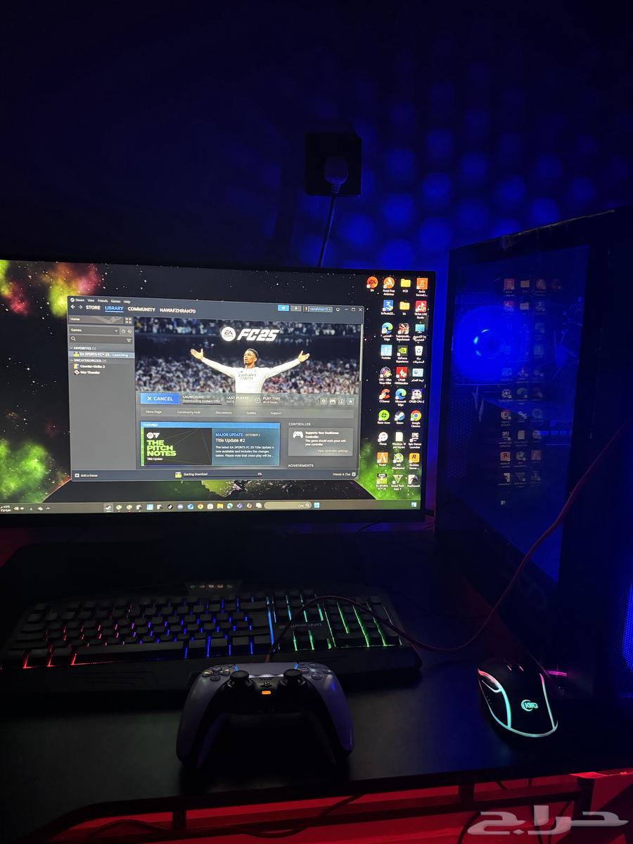 PC for sale with all accessories, 240Hz screen from Acer, almost new64561249864065110