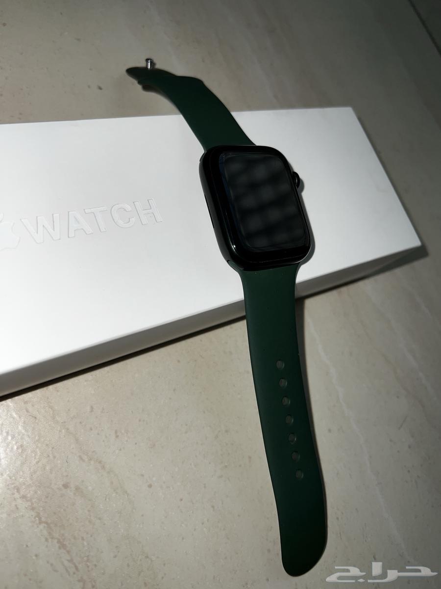 ساعة ابل 7 مقاس 45 نظيفه جدا و جميع ملحقاتها64555630723585111