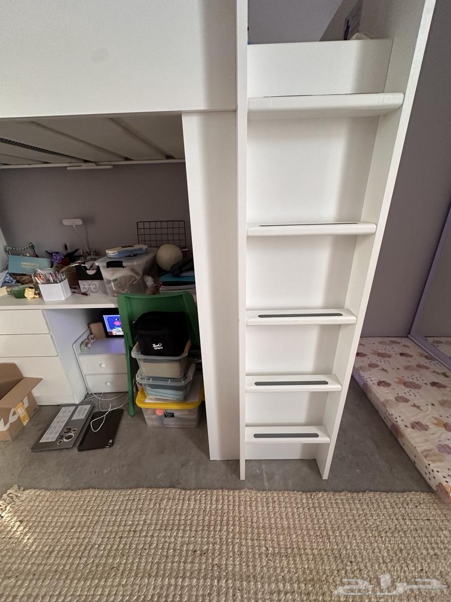 سرير ايكيا دورين مع مكتب64556720989826112