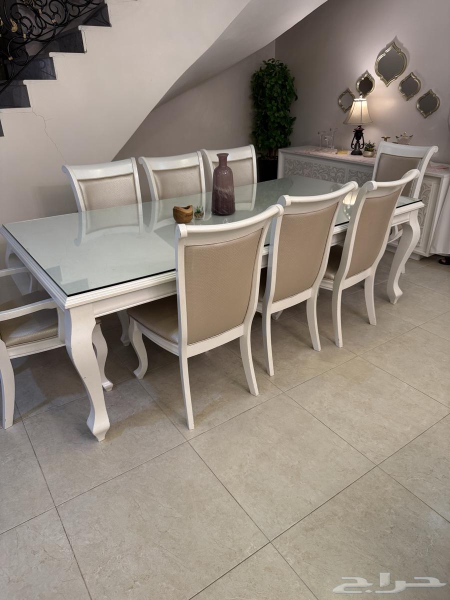 طاولة طعام 8 اشخاص64558850482434112