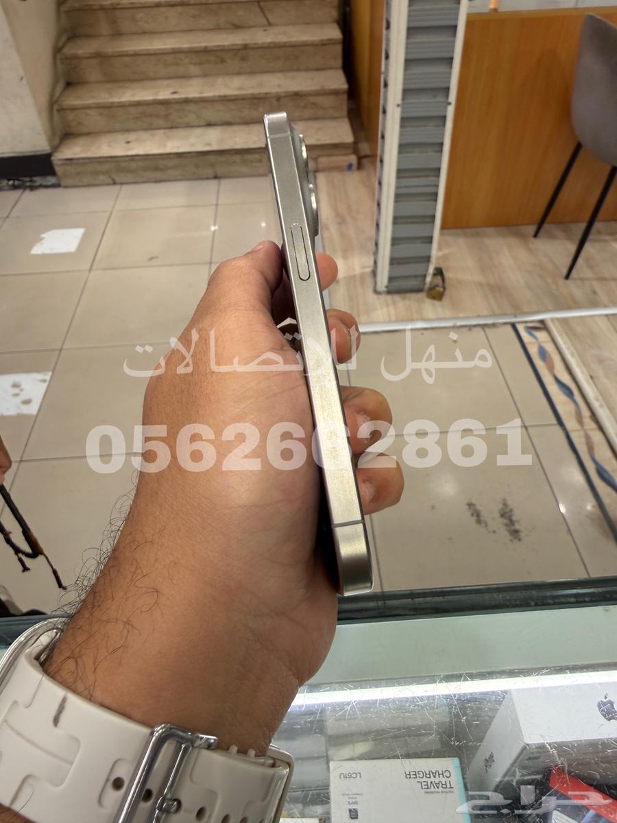 للبيع ايفون 15 برو 128 مستخدم نظيف64559771346305114