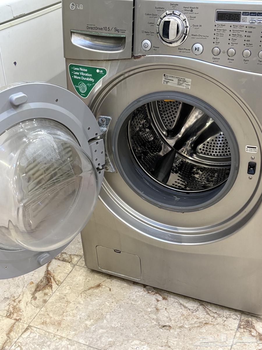 غساله ومجفف ال جي باب تحت اكثر من 5 كيلوا قيمتها 5 الاف64556931116931110