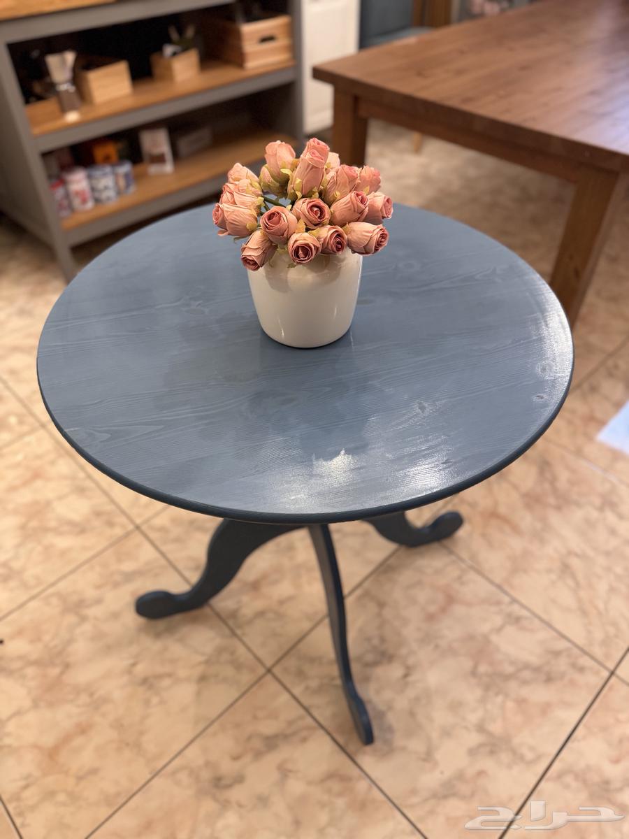 طاولة دائرية من آيكيا من نوع HEMNES64554551986433114