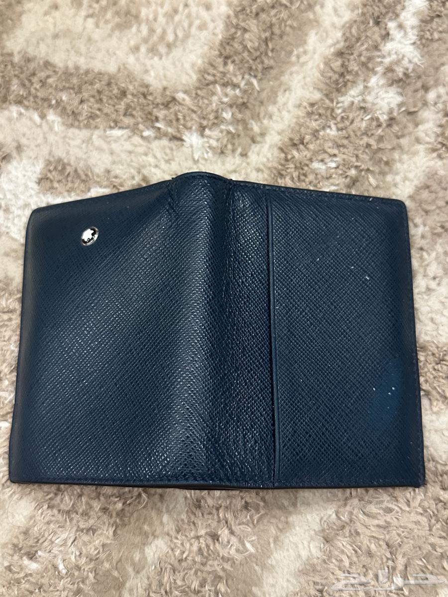 للبيع محفظة مونت بلانك أصلية(مستعملة)64558100659586114