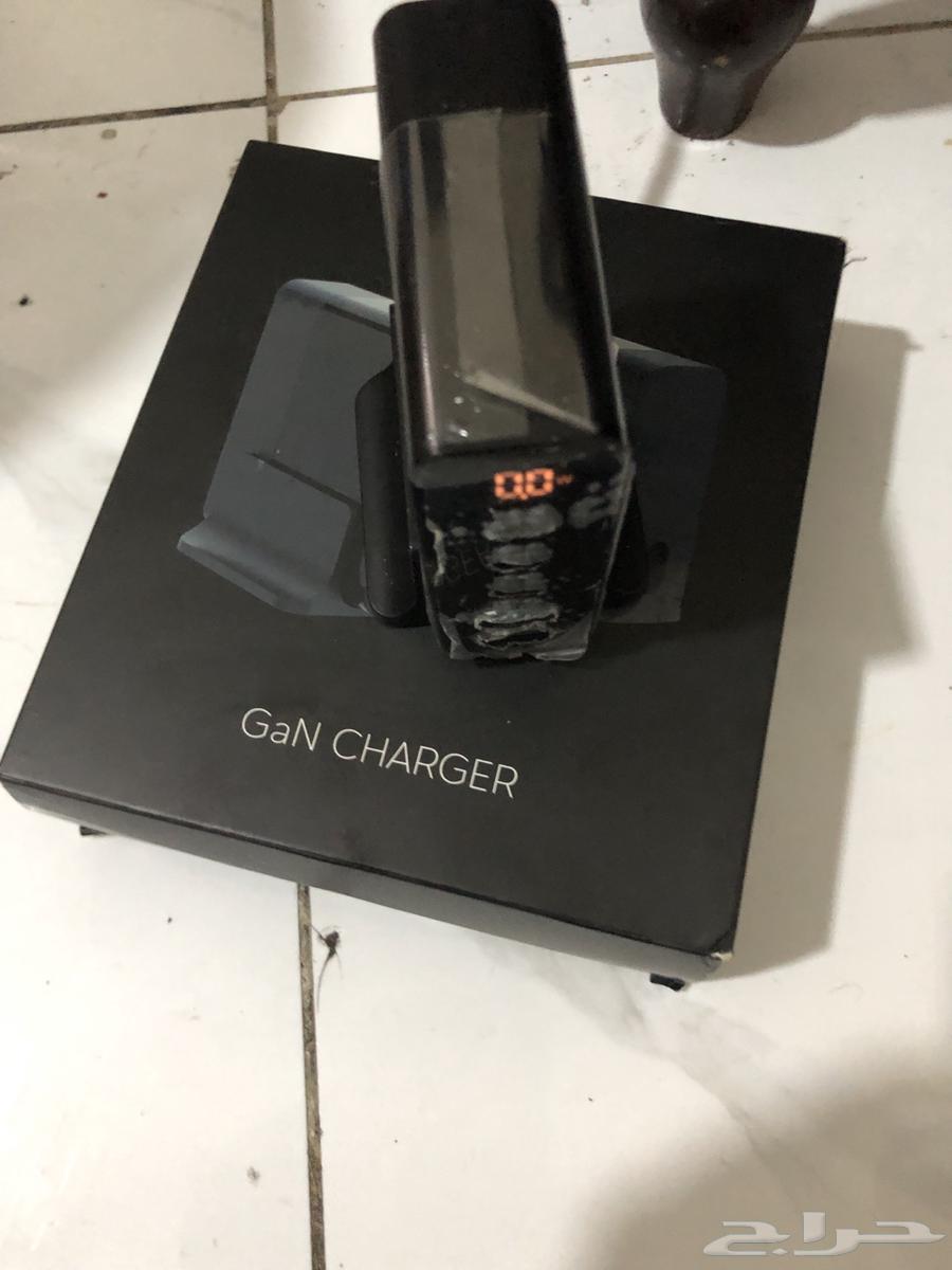 شاحن Gan charger ع سوم شاريه من نون 37564554132748929113