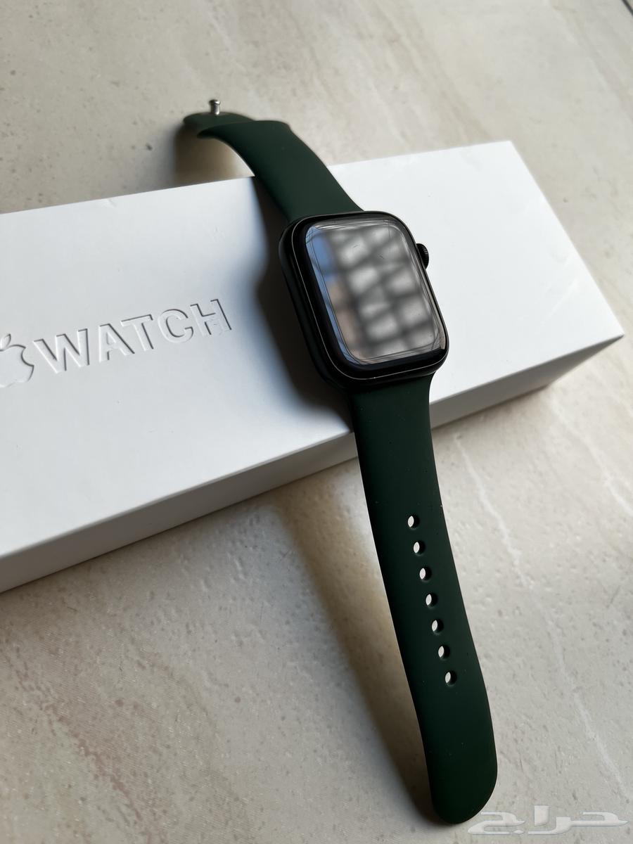 ساعة ابل 7 مقاس 45 نظيفه جدا و جميع ملحقاتها64555630723585110