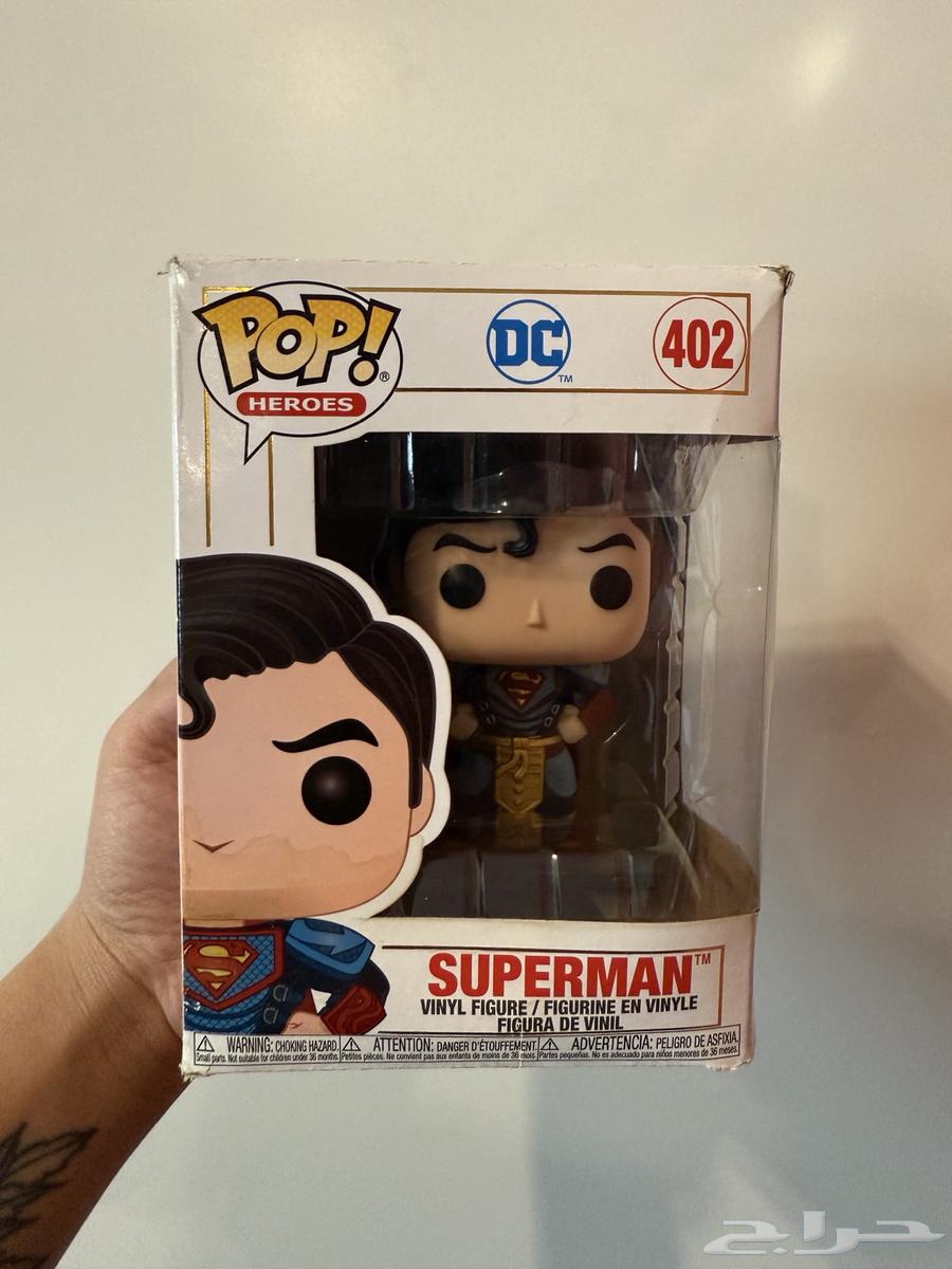 Funko Pop Superman 402 Vinyl فنكو بوب Imperial Palace64558419664898110