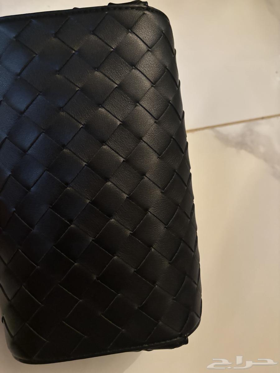 bottega bag used black clutch بوتيقا مستخدمة سودة شنطة64560487515394111