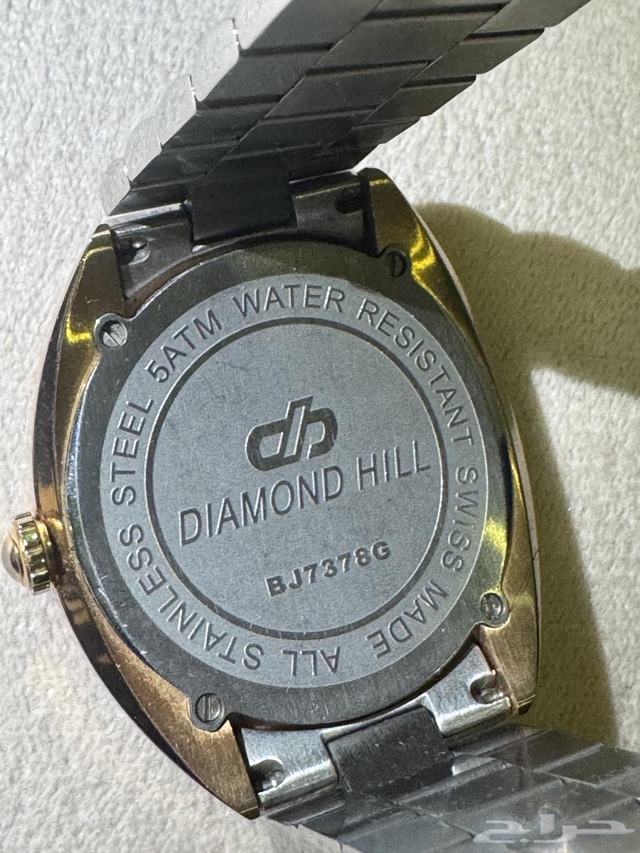 ساعة دايموندهيل. رجاليه. قديمه عندى شبه جديده.64562586364545111