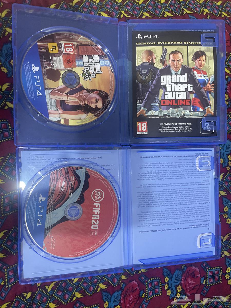 شريط فيفا 20 وشريط قراند5 للبيع مستعمل نظيف بسعر مناسب64562263119873110