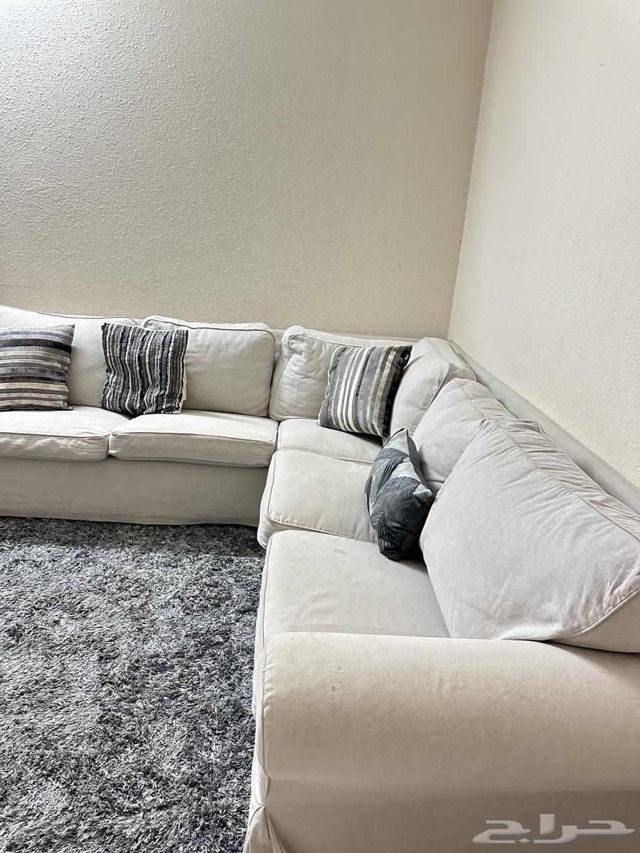 كنب ايكيا حرف L للبيع64562334018563111