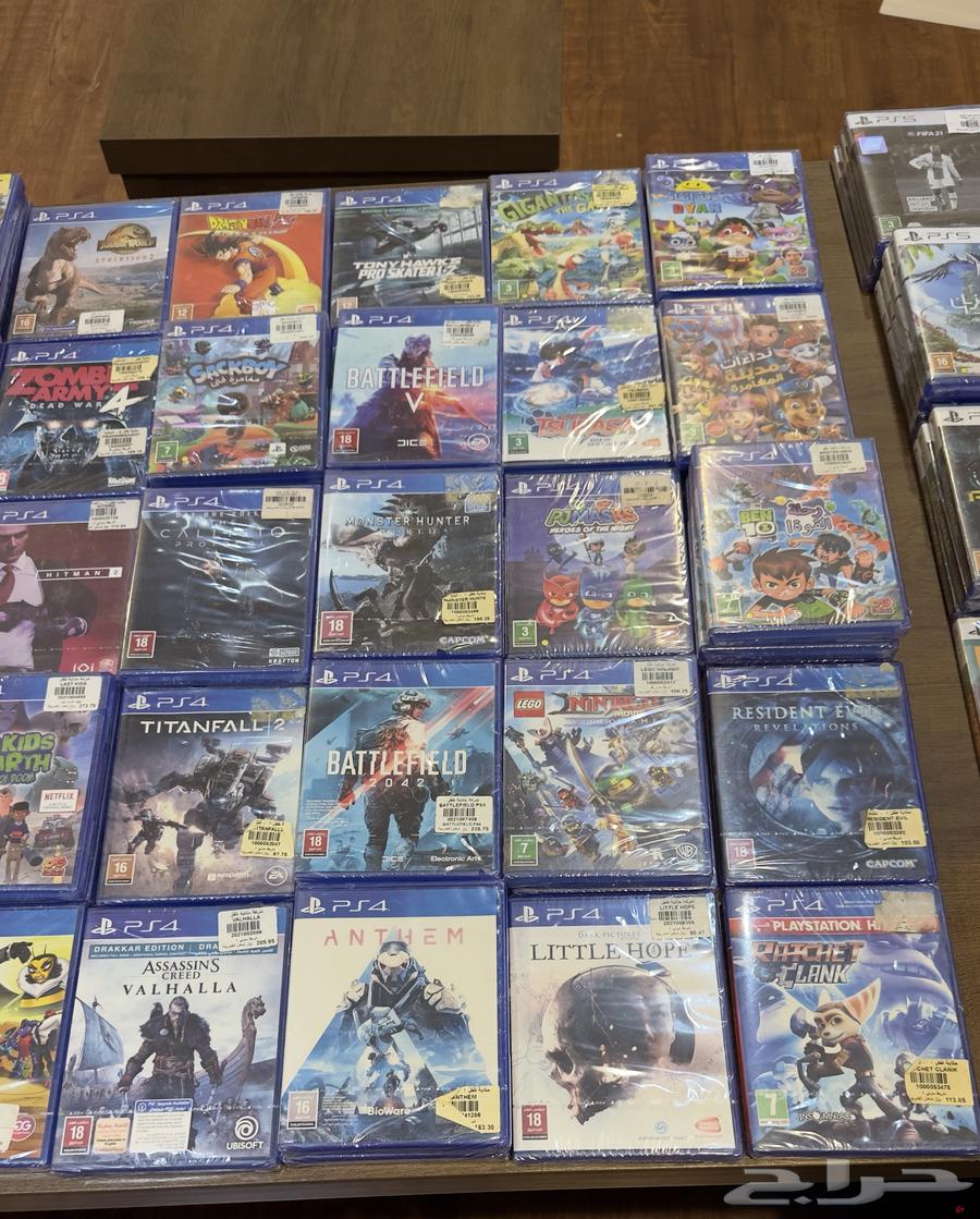 اشرطة سوني 4 و 5 للبيع64559057467777112