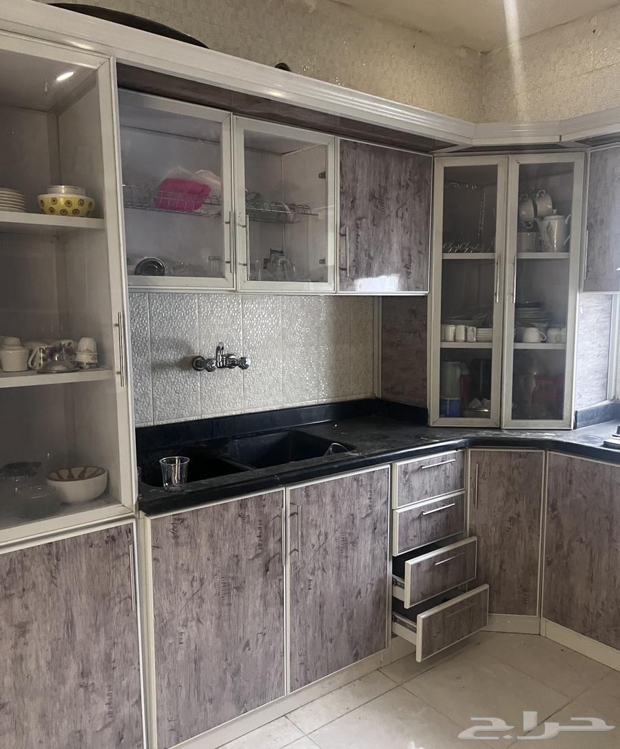 مطبخ المنيوم 8م زاويتين نضيف جدا64560402872195112