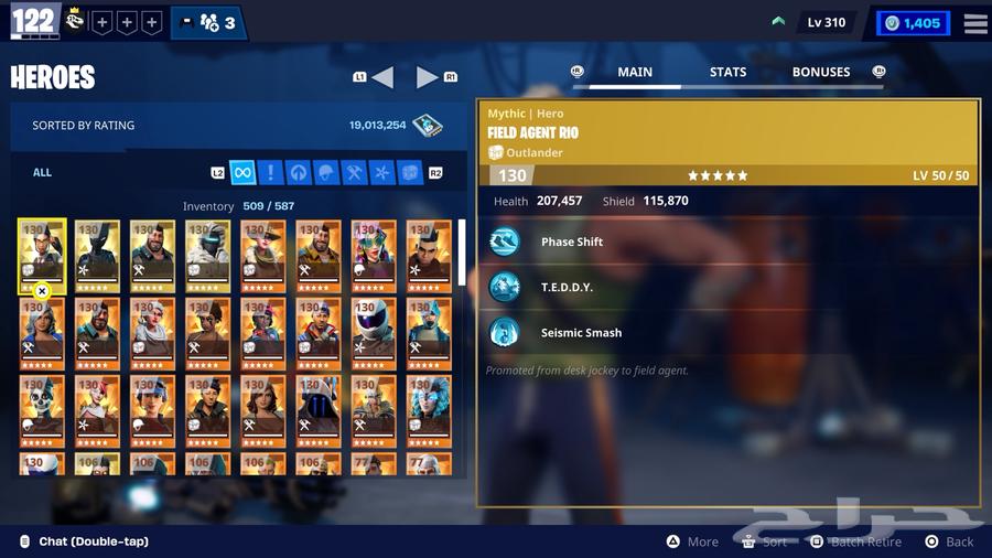 حساب فورت نايت سيزن 3 حزمة تويتش و طور الزومبي64556013816962114