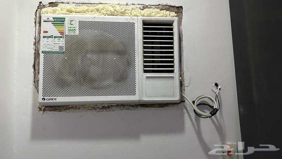 مكيف شباك GREE حار بارد 18 وحدة نظيف جدا64555249976322110