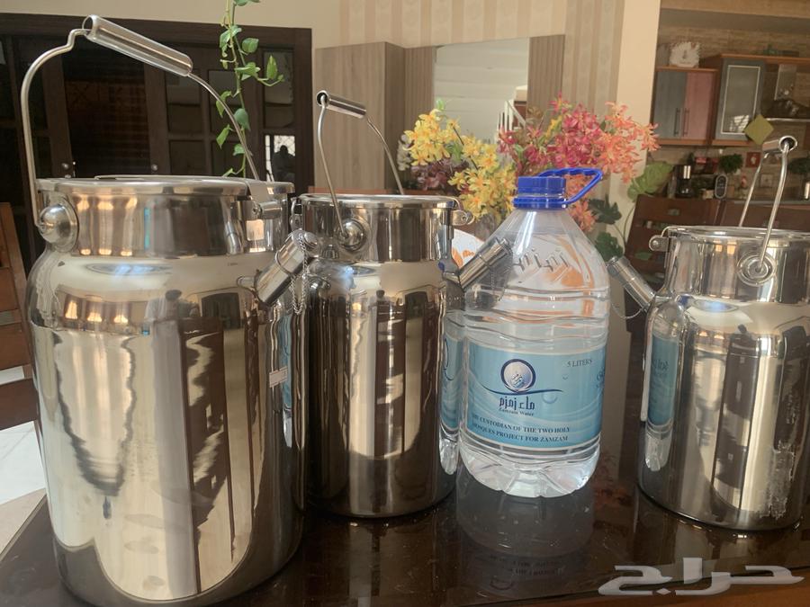 سطل ستيل ثقيل كوري ببزبوز 3 مقاسات64555574389250111