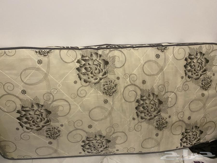 2 sofas 2 cushions - mattress - dining table with four chairs64559548076803111