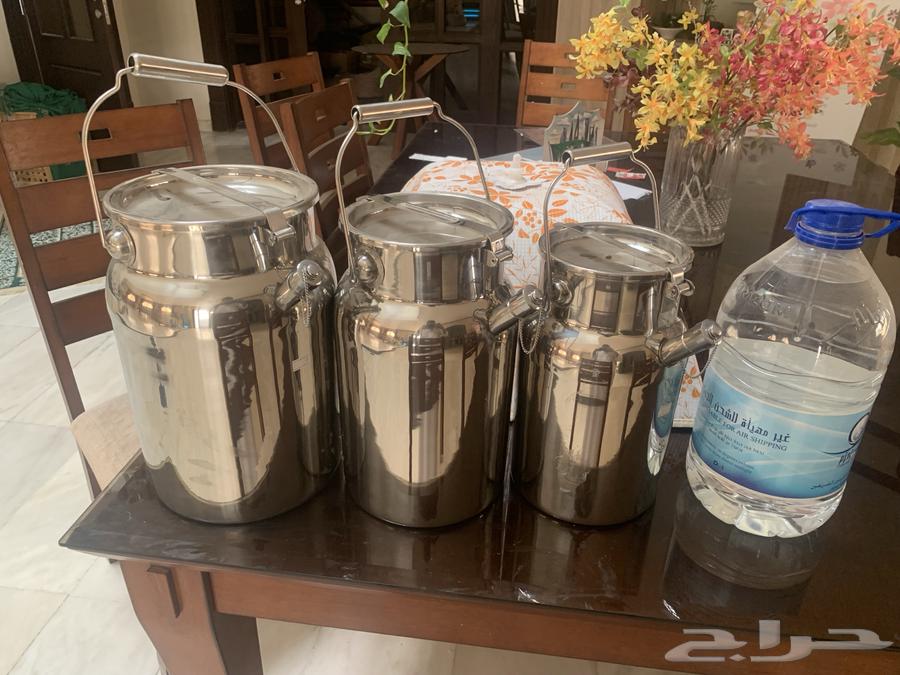 سطل ستيل ثقيل كوري ببزبوز 3 مقاسات64555574389250110