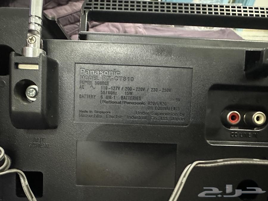 راديو كاسيت باناسونيك RX CT810 جديد64557170755201114