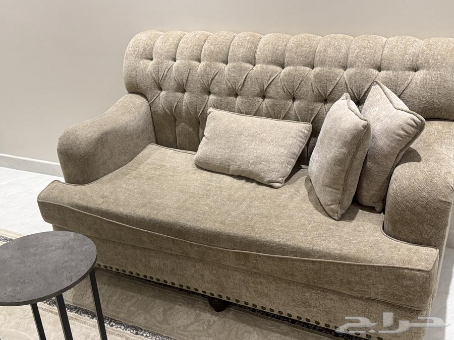 للبيع مجلس كامل نضيف خامة القماش تركيه64558308018561113