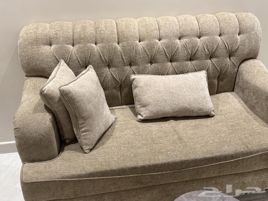 للبيع مجلس كامل نضيف خامة القماش تركيه64558308018561110