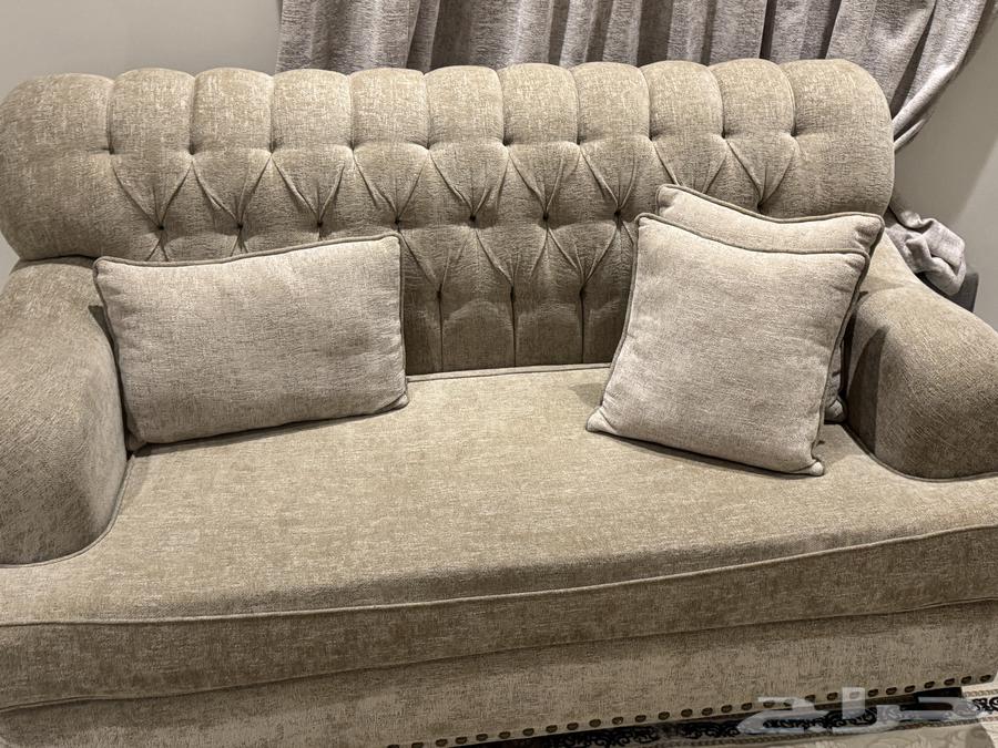 للبيع مجلس كامل نضيف خامة القماش تركيه64558308018561112