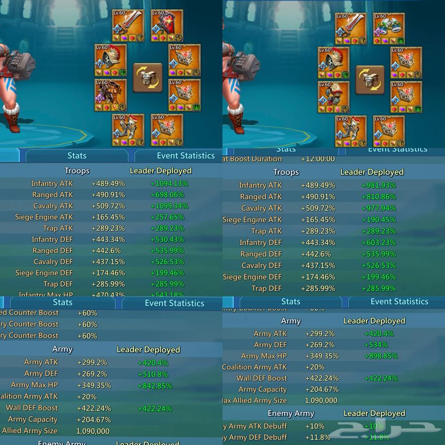 قائد حشد وعجائب لوردس موبايل(انباع)64561221872897112