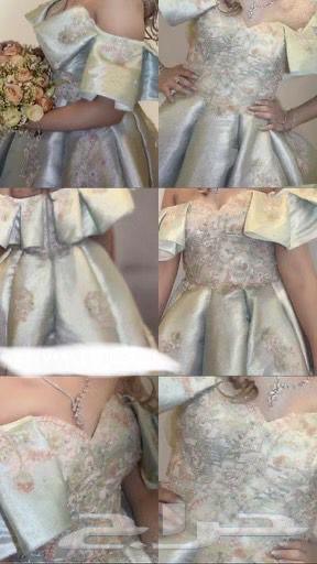 فستان زفاف وفستان ملكه لبس ساعات للبيع64559029301377110