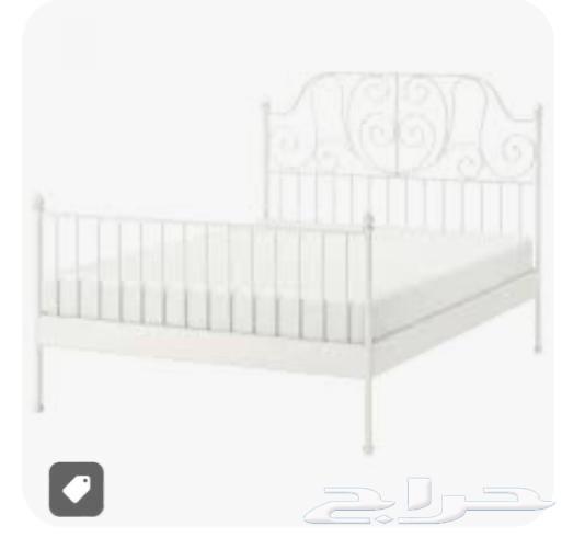 سرير ايكيا حديد نفر ونص64559057412609110