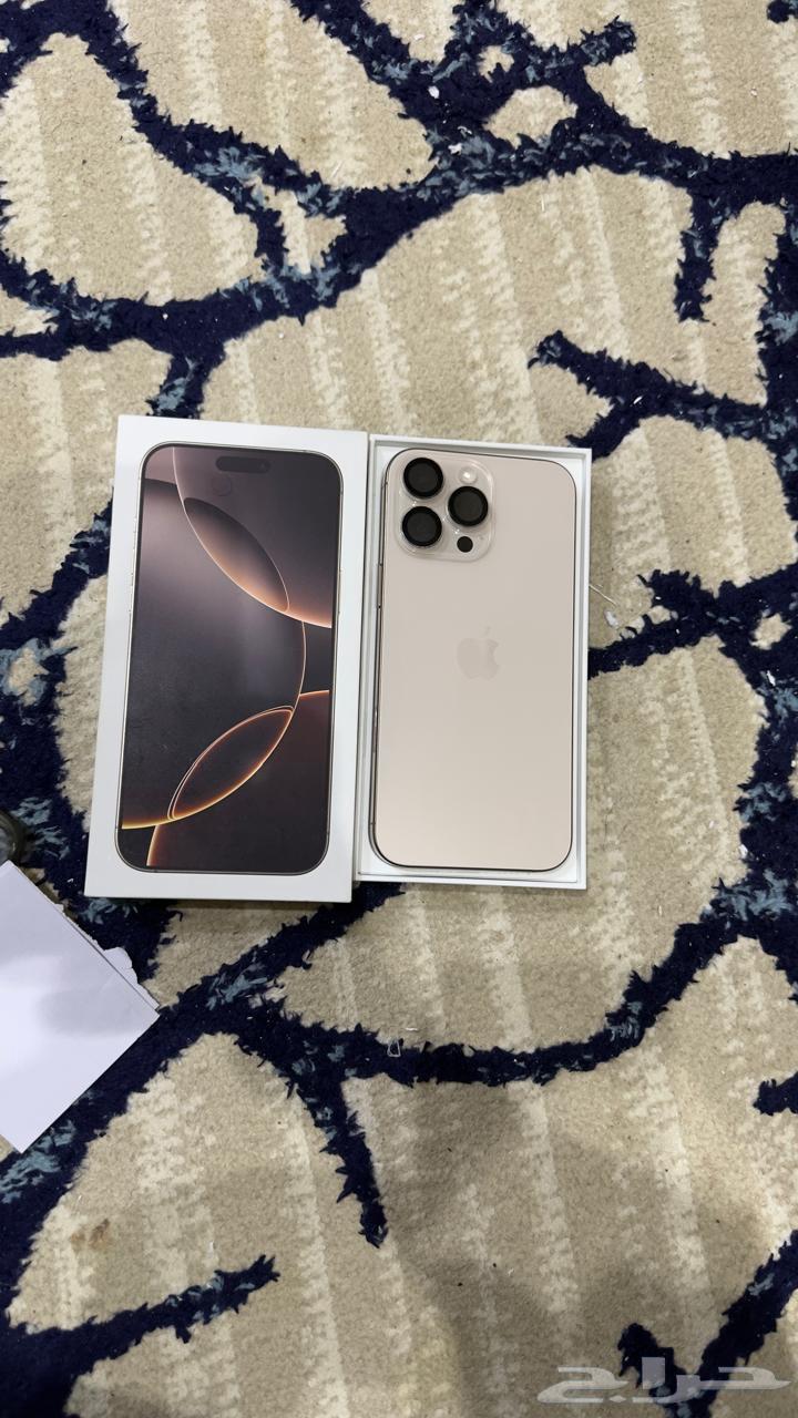 ايفون 16 برو ماكس 256 صحرواي64553893249921110