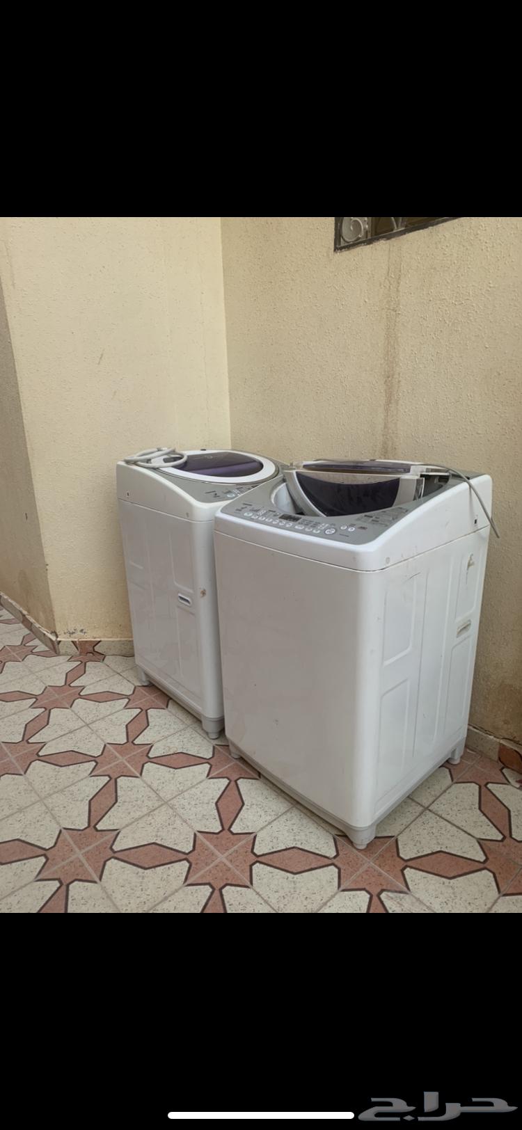 4 washing machines: 2 front-loading, 2 top-loading, and 1 regular64558349553665110