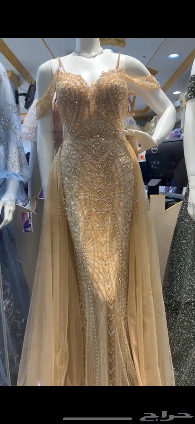 فستان سهرة فخم للبيع64558905660419110