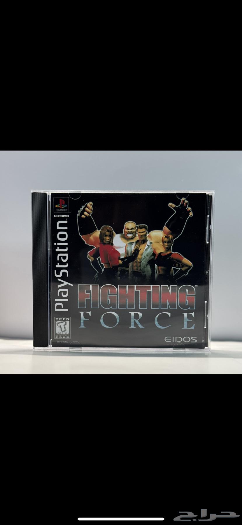 شريط لعبة قتال الشوارع سوني 1 Fighting Force PS164561165551618110
