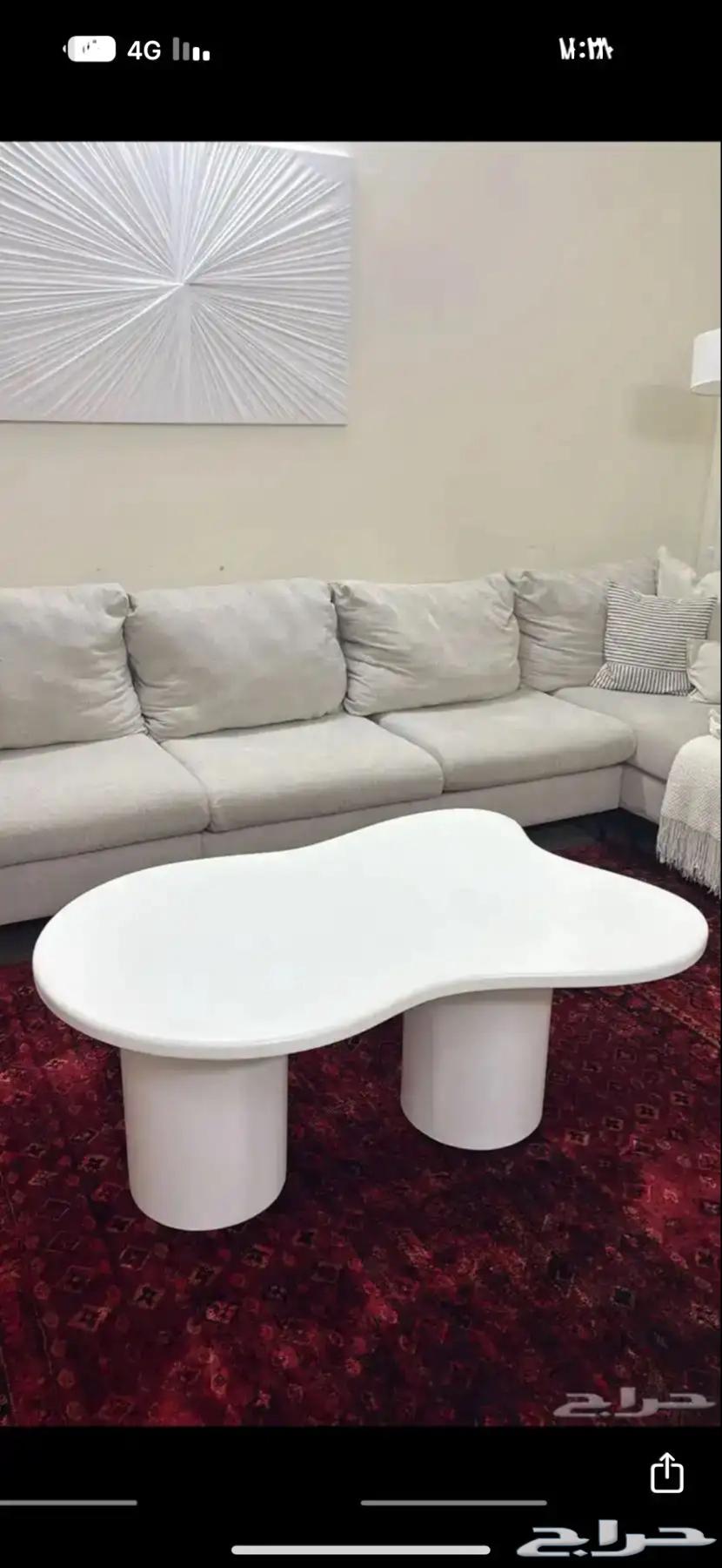 طاولة قهوه وطاولة خدمة64553794368641111