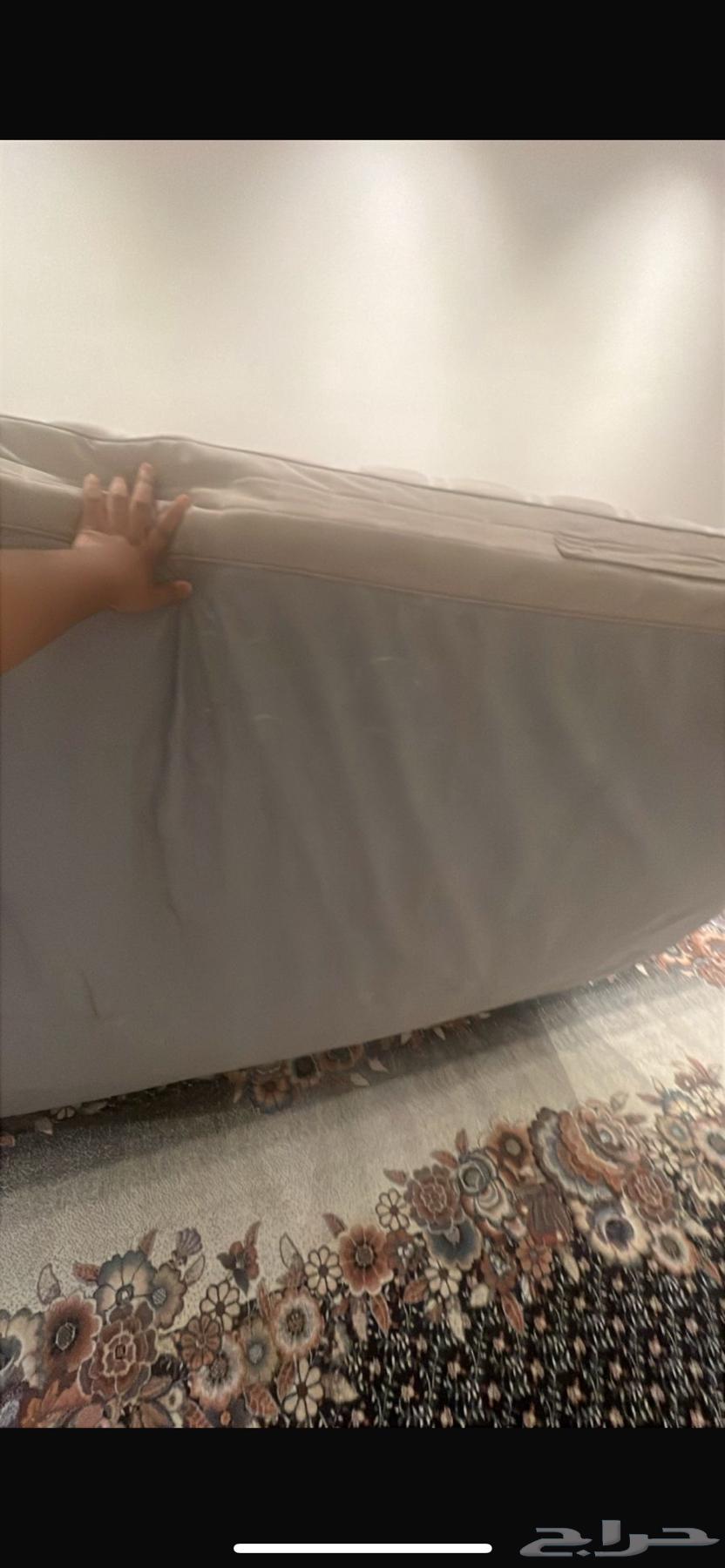 سرير من ايكيا خشب64559393637633110