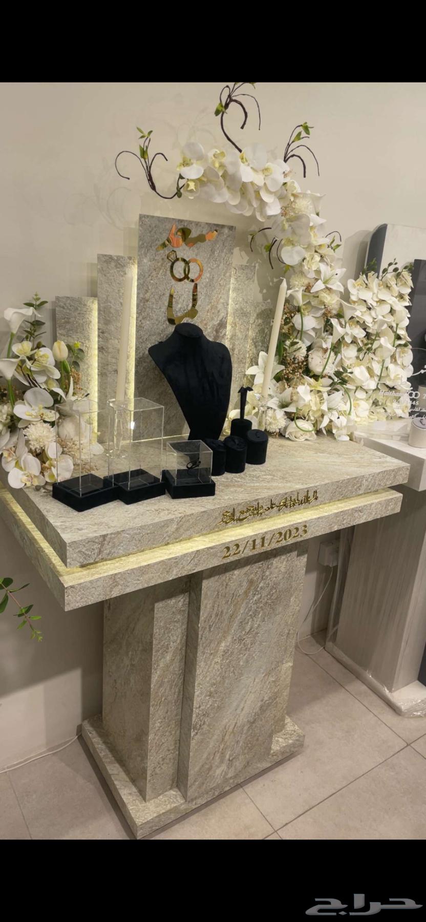 طاولة أعراس او عرببة أعراس للبيع جديد64558850474754110