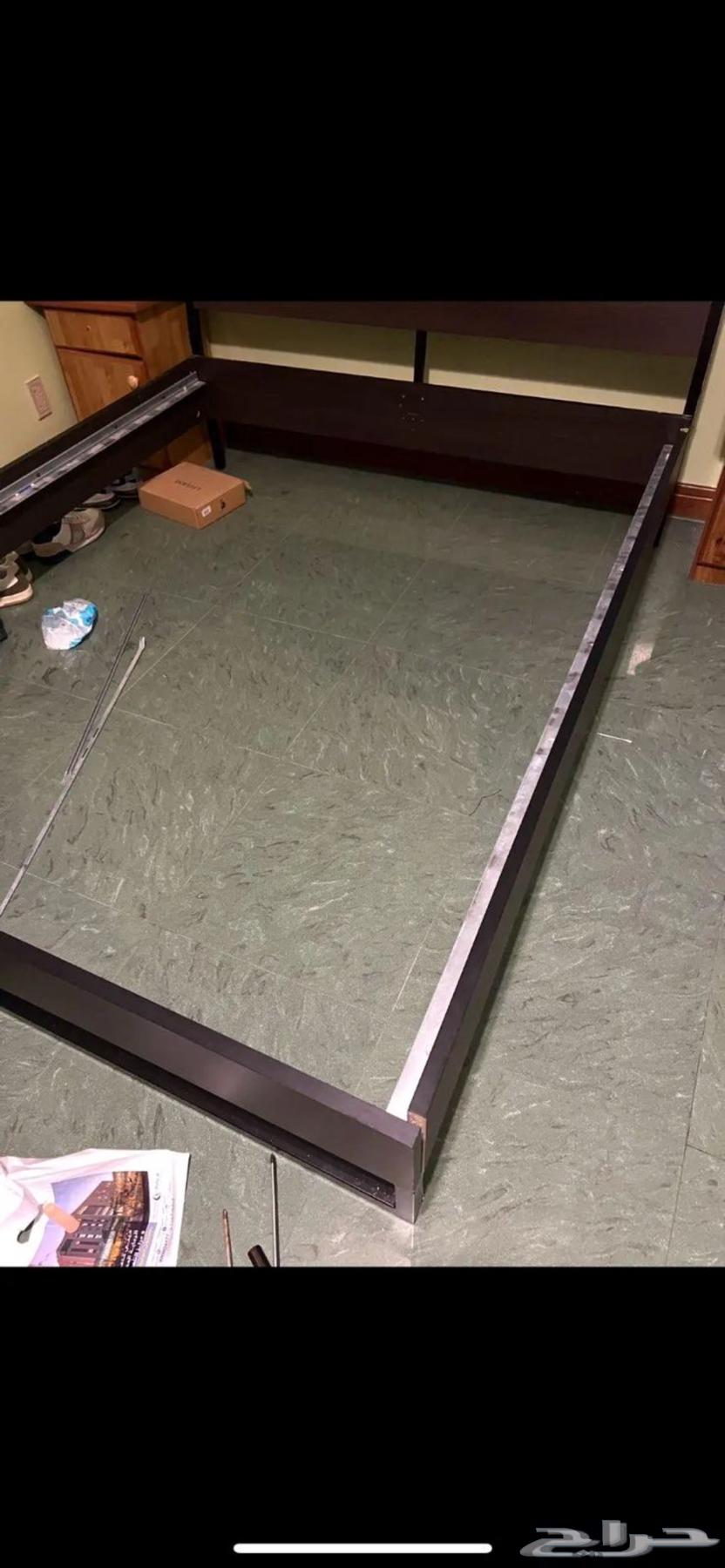 سرير من ايكيا خشب64559393637633112