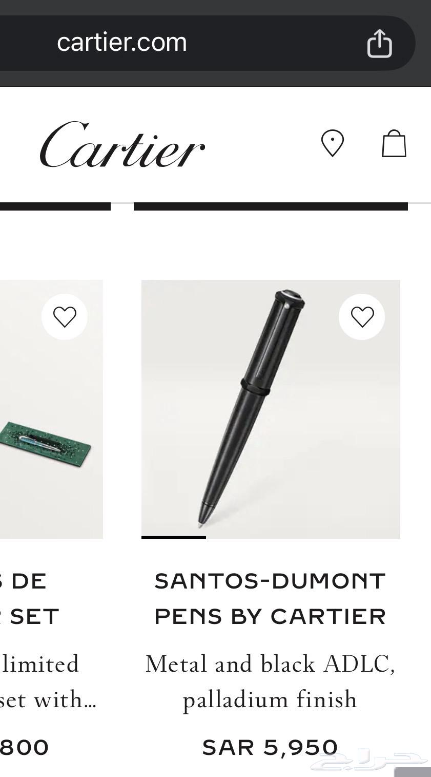 قلم كارتييه Cartier Santos-Dumont جميع المرفقات64562431627137111