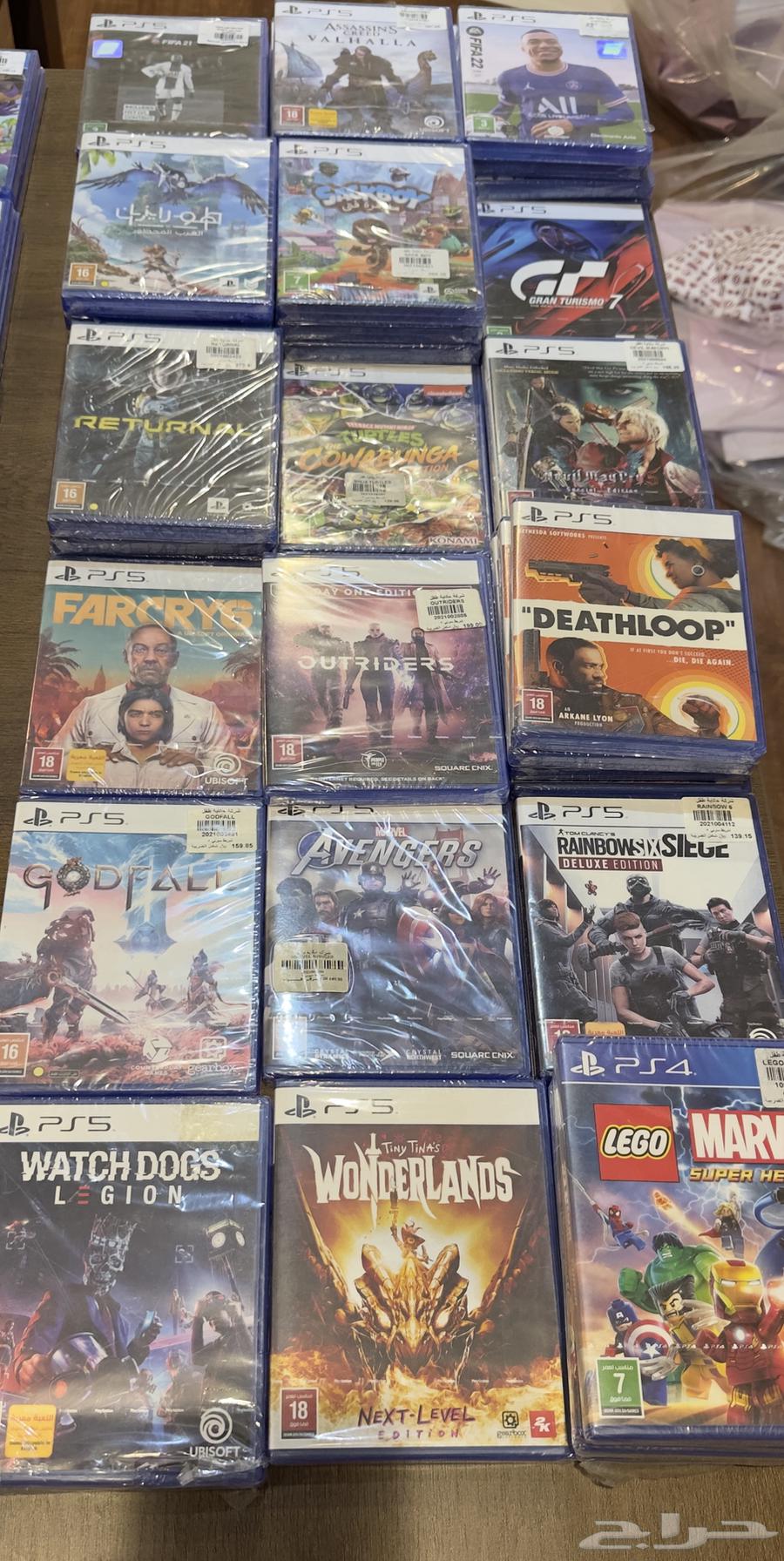 اشرطة سوني 4 و 5 للبيع64559057467777113