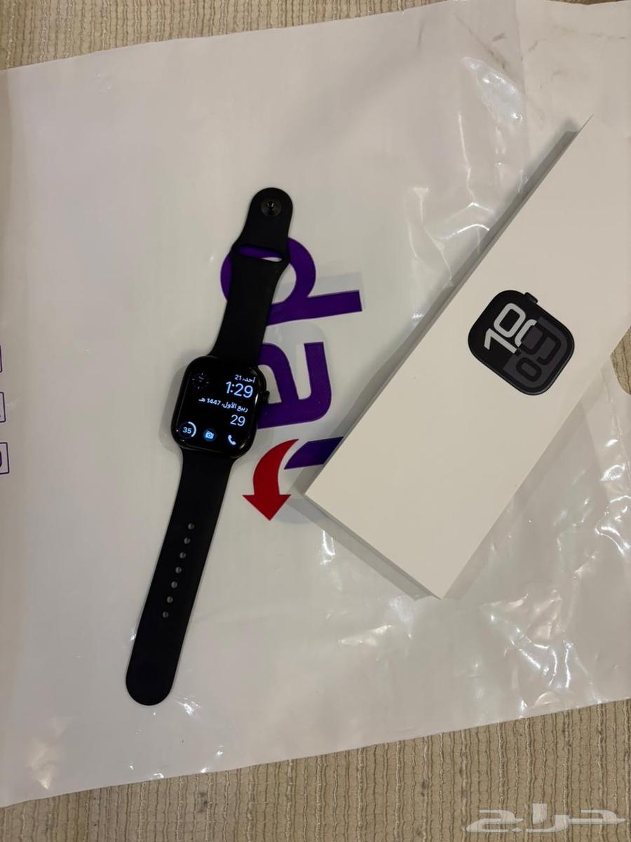 ساعة ابل سيريس 10 شبه جديدة64553963910658110