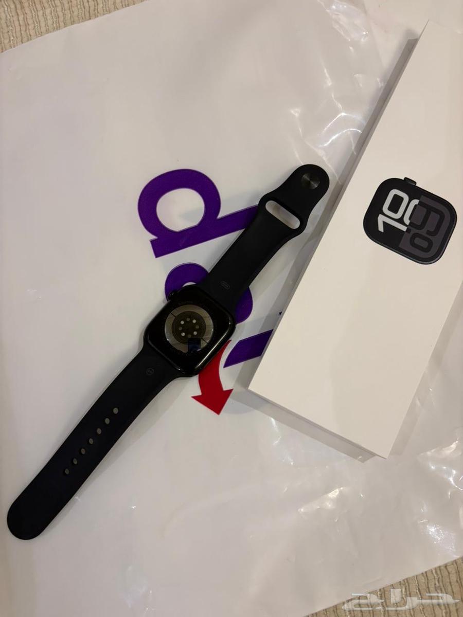 ساعة ابل سيريس 10 شبه جديدة64553963910658113